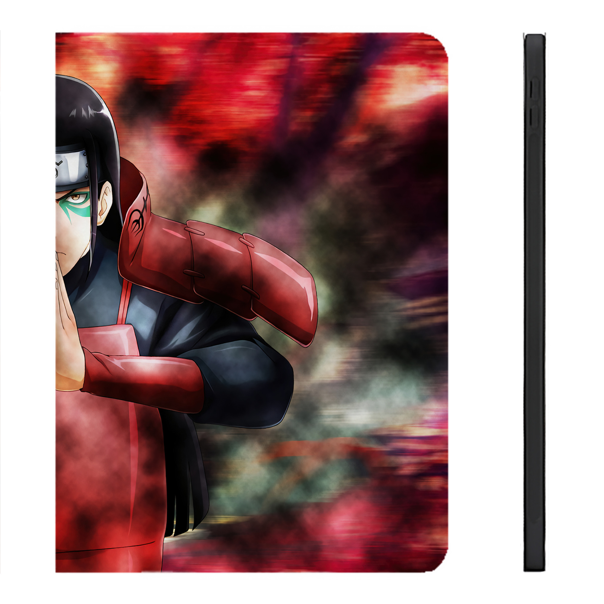 （画像用） NARUTO -ナルト- NARUTO -ナルト- 疾風伝 IPadケース ペンホルダー付き ブックスタイルデザイン